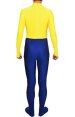 Alias the Spider Costume| Yellow and Royal Blue Super Hero Zentai Costume