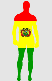 Bolivia Flag Spandex Lycra Zentai Bodysuit