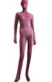 Dark Red Muscle Shades Printed Zentai Suit