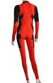 Deadpool Costume | Front Open Catsuit without Hood Hand Feet