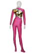 Power Ranger Jungle Fury Costume | Pink Printed Spandex Lycra Zentai