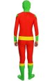 Red and Green Superhero Spandex Lycra Zentai Suit