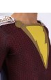 Shazam Printed Spandex Lycra Costume with Rubber Details and Cape