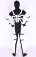 Spider Future Foundation Zentai Suits! Black And White Lycra Spandex Zentai Suits
