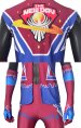 The New Day WWE Printed Costume with Vest Pants and Gloves