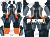 TRACER GRADUATION Overwatch Dye-Sub Printed Spandex Lycra Costume