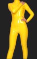 Yellow PVC Jumpsuits/Catsuits
