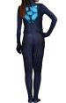 Zero Suit Samus Black Printed Spandex Lycra Bodysuit