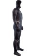 [Platinum] Puff Printed Black Panther Spandex Lycra Costume with Necklace and Claws