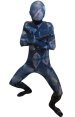 Abstract Sky Zentai Suit | Blue and Pink Spandex Lycra Full Body Suit