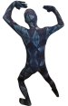 Abstract Sky Zentai Suit | Blue and Purple Spandex Lycra Full Body Suit