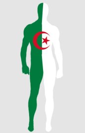 Algeria Flag Spandex Lycra Zentai Suit