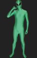 Alien Full Body Suit | Green Alien Spandex Lycra Zentai Bodysuit
