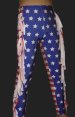 American Flag Spandex Lycra Wrestling Pants