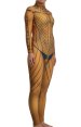 Anuxinamoon Printed Spandex Lycra Costume with Muscle Shadings