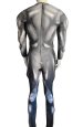 B-guy Printed Spandex Lycra Costume with Chest Symbol and Muscle Paddings