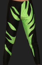 Black and Green Spandex Lycra Wrestling Pants Black and Green Spandex Lycra Wrestling Pants