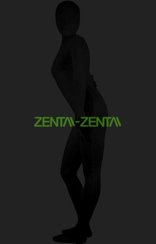 Black Cotton Bodysuit | Full-body Spandex Cotton Lycra Zentai Suit
