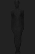Black Lycra Full Body Unisex Unicolor Mummy Bag