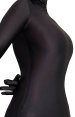 Black Oil Shiny Nylon Sexy Spandex Zentai