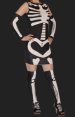 Black Skeleton 3 Set Dress