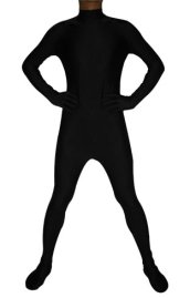 Black Spandex Lycra Catsuit (No Hood)
