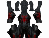 Black Widow Insomniac S-guy With Hood Printed Spandex Lycra Costume