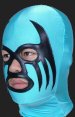 Blue and Black Evil Pattern Hood