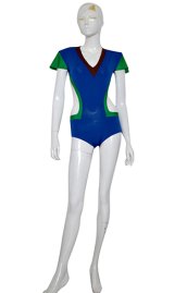 Blue GaGa Costume | Spandex Lycra Leotard