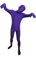 Blue Violet Spandex Lycra Full Body Zentai Suit