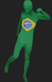 Brazil Full Body Suit | Spandex Lycra Zentai Bodysuit