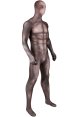 Brown Huskey Petsuit Dye-Sub Spandex Lycra Costume