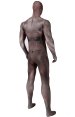 Brown Huskey Petsuit Dye-Sub Spandex Lycra Costume