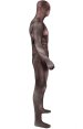 Brown Huskey Petsuit Dye-Sub Spandex Lycra Costume