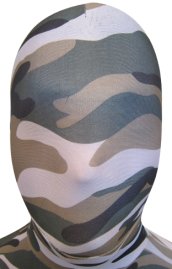 Camo Zentai Hood | Black, Green and Coffee