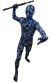 Camouflage Zentai Suit | Blue and Dark Blue Spandex Lycra Zentai Suit