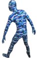 Camouflage Zentai Suit | Blue and Dark Blue Spandex Lycra Zentai Suit