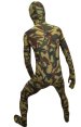 Camouflage Zentai Suit | Green and Brown Spandex Lycra Zentai Suit