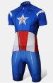 Captain America Printing Triathlon Skinsuit