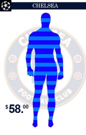 Chelsea Team Uniform Zentai Suit