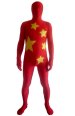 China Flag Zentai Suit