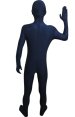 Dark Blue Spandex Lycra Full Body Zentai Suit