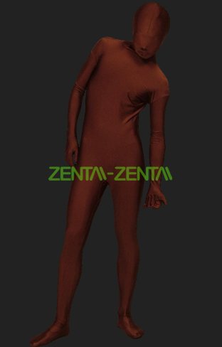 Dark Brown Full Body Suit | Full Body Unisex Lycra Zentai Suits