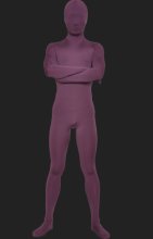 Dark Purple Full Body Suit | Spandex Lycra Unisex Full Body Zentai Suit