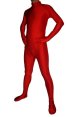 Dark Red Spandex Lycra Catsuit (No Hood)