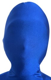 Dark Royal Blue Zentai Mask | Spandex Lycra Hood