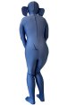 Elephant Costume | Slate Grey and Blue Spandex Lycra Zentai Suit