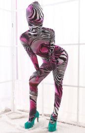 Fabulous Unisex Animal Print Spandex Lycra Zentai Suit