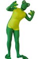 Frog Costume 3 | Green and Yellow Spandex Lycra Zentai Suit