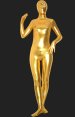 Gold Shiny Full Body Suit | Full-body Shiny Metallic Unisex Morhpsuits